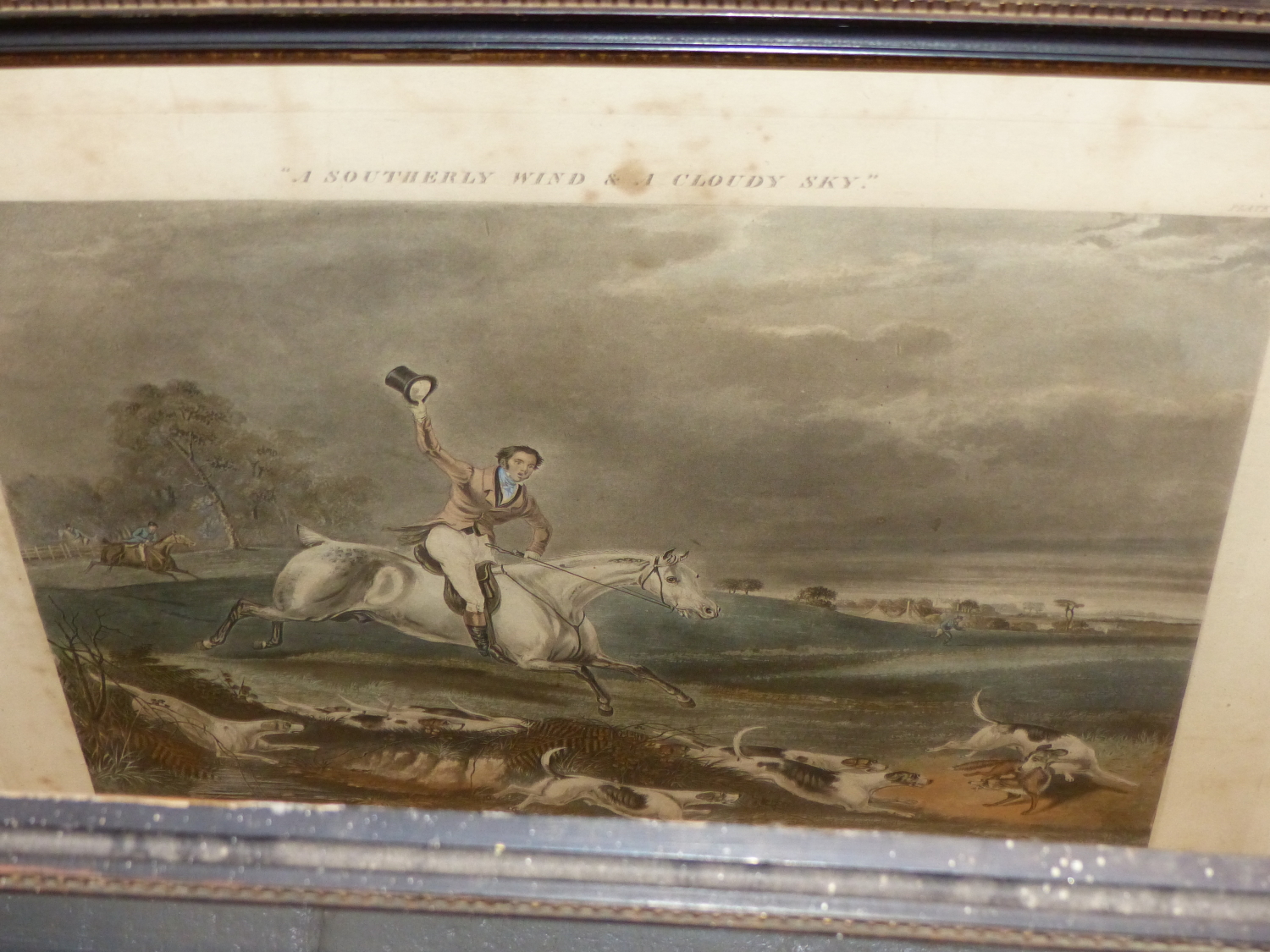 AFTER F. C. TURNER FOUR ANTIQUE HAND COLOURED SPORTING PRINTS. 49 x 60cms (4) - Image 2 of 4