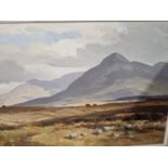 MAURICE CANNING WILKS (1910-84), ARR. A GALWAY LANDSCAPE, OIL ON CANVAS, SIGNED LOWER LEFT AND