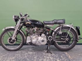 1950 VINCENT RAPIDE SERIES C 998CC REGISTRATION NUMBER JAX 272- ENGINE NUMBER F10AB/1/2907 UPPER