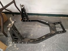 A MOTORCYCLE PADDOCK STAND