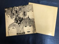 THE BEATLES - 2 x LP RECORDS: REVOLVER, 1ST PRESSING STEREO PCS 7009 -1/-1,' DOCTOR ROBERT' ON LABEL