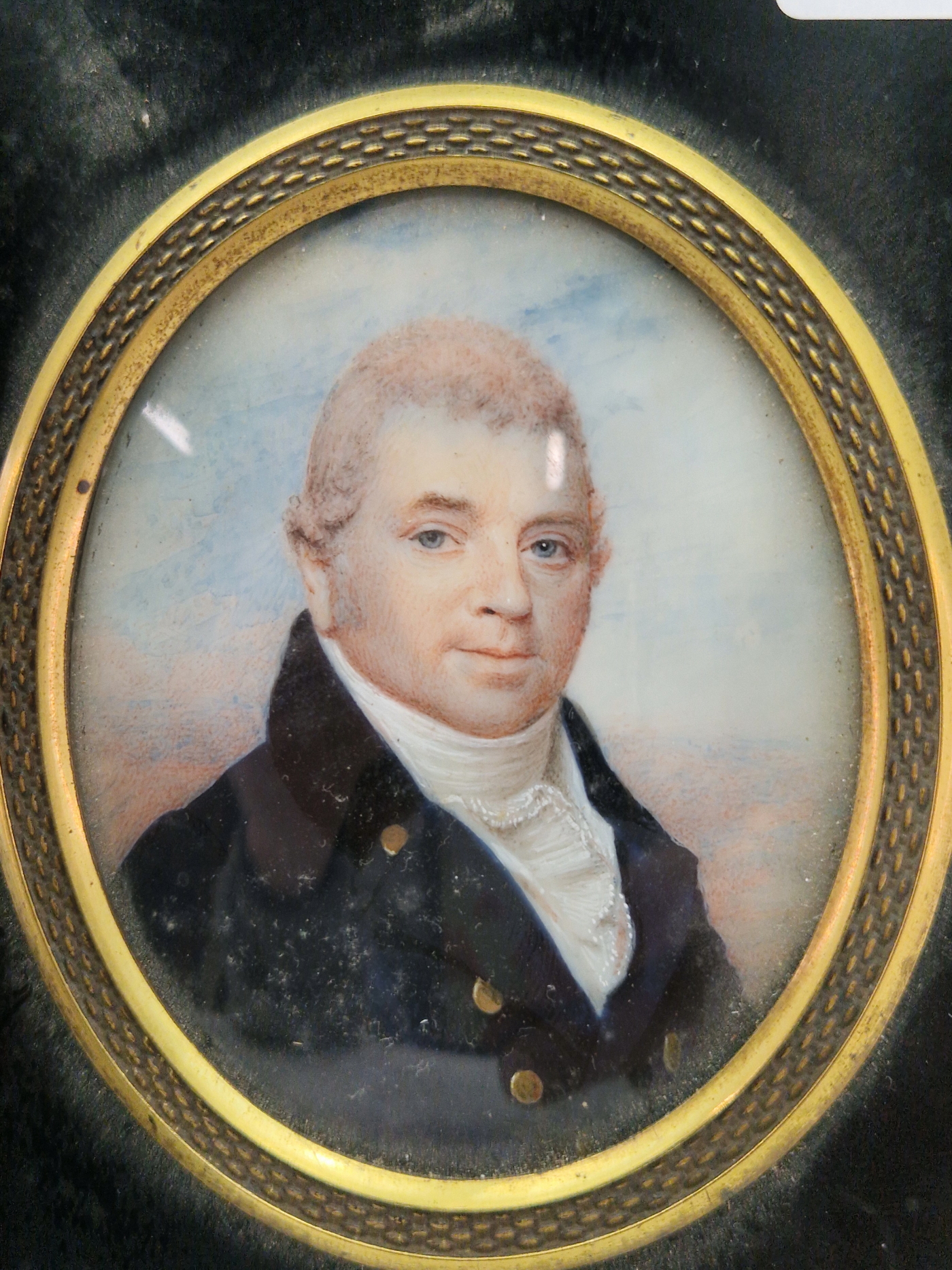 SIR CHARLES HAYTER (1761-1835), PORTRAIT MINIATURES OF WILLIAM AND OF MARY COX, DATED 1808 AND - Image 4 of 7