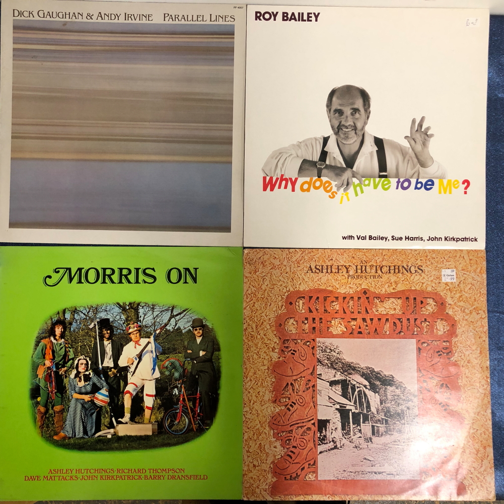 24 X FOLK/FOLK ROCK - LP RECORDS INCLUDING: 3 X THE ALBION BAND, MORRIS ON AND SON OF MORRIS ON, 3 X