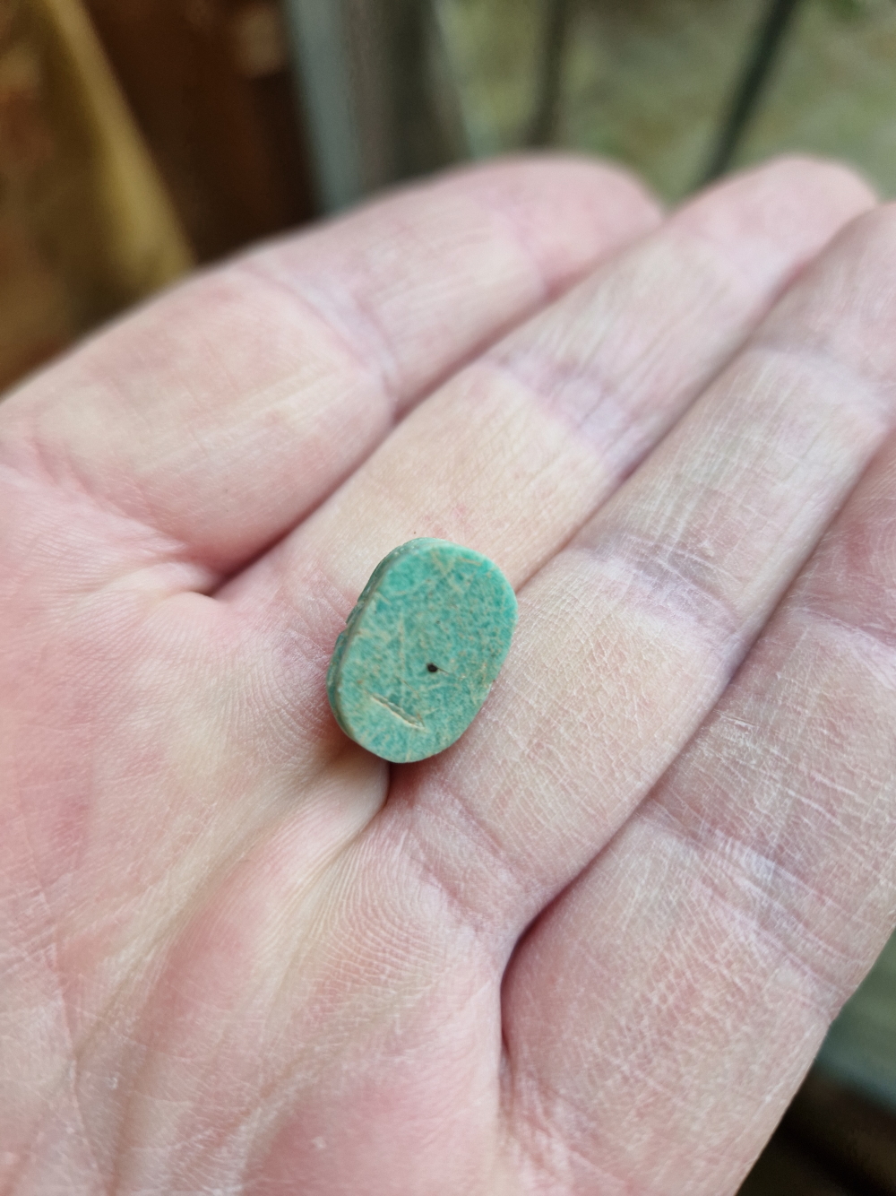 FOUR EGYPTIAN SCARABS IN CORNELIAN, LAPIS LAZULI, TURQUOISE AND GREENSTONE - Image 11 of 33