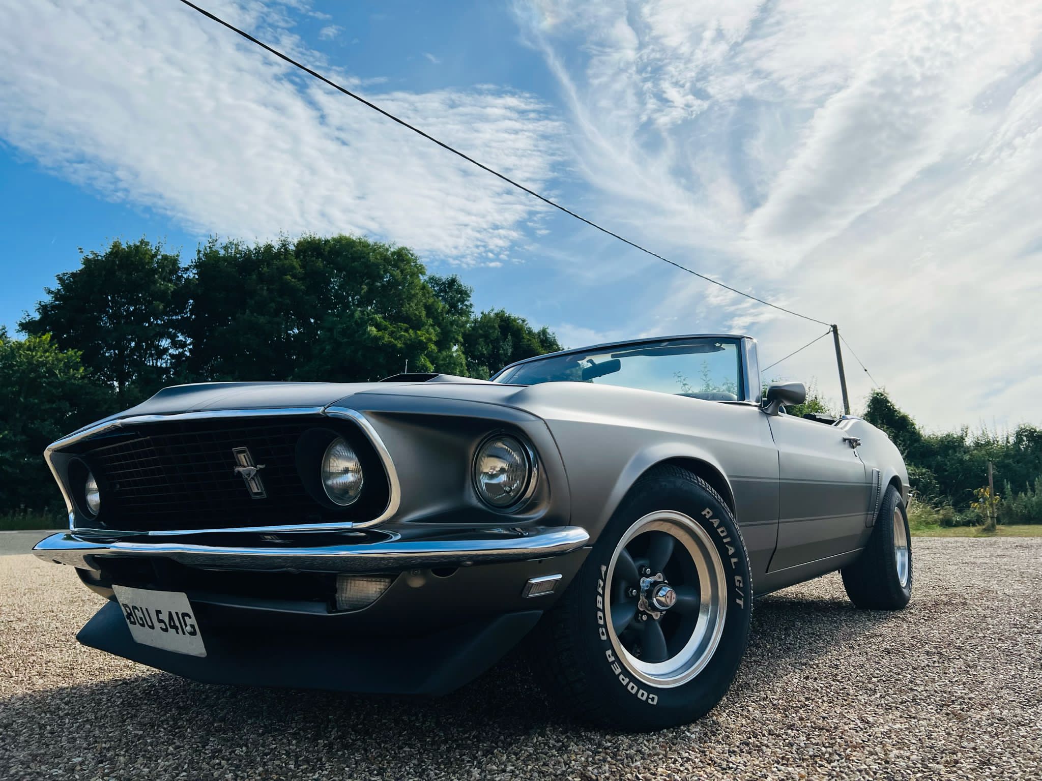 1969 FORD MUSTANG CONVERTABLE. 302 cu.in. V8 CONVERSION. WITH HOLLIE FOUR BARREL CARB. ELECTRIC - Image 17 of 19