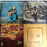 SINGER / SONGWRITER - 25 LP RECORDS INCLUDING: VAN MORRISON - ASTRAL WEEKS, SAINT DOMINICS PREVIEW &