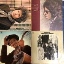 BOB DYLAN - 25 LP RECORDS INCLUDING: BLOOD ON THE TRACKS 1ST PRESSING, BRINGING IT ALL BACK HOME 1ST