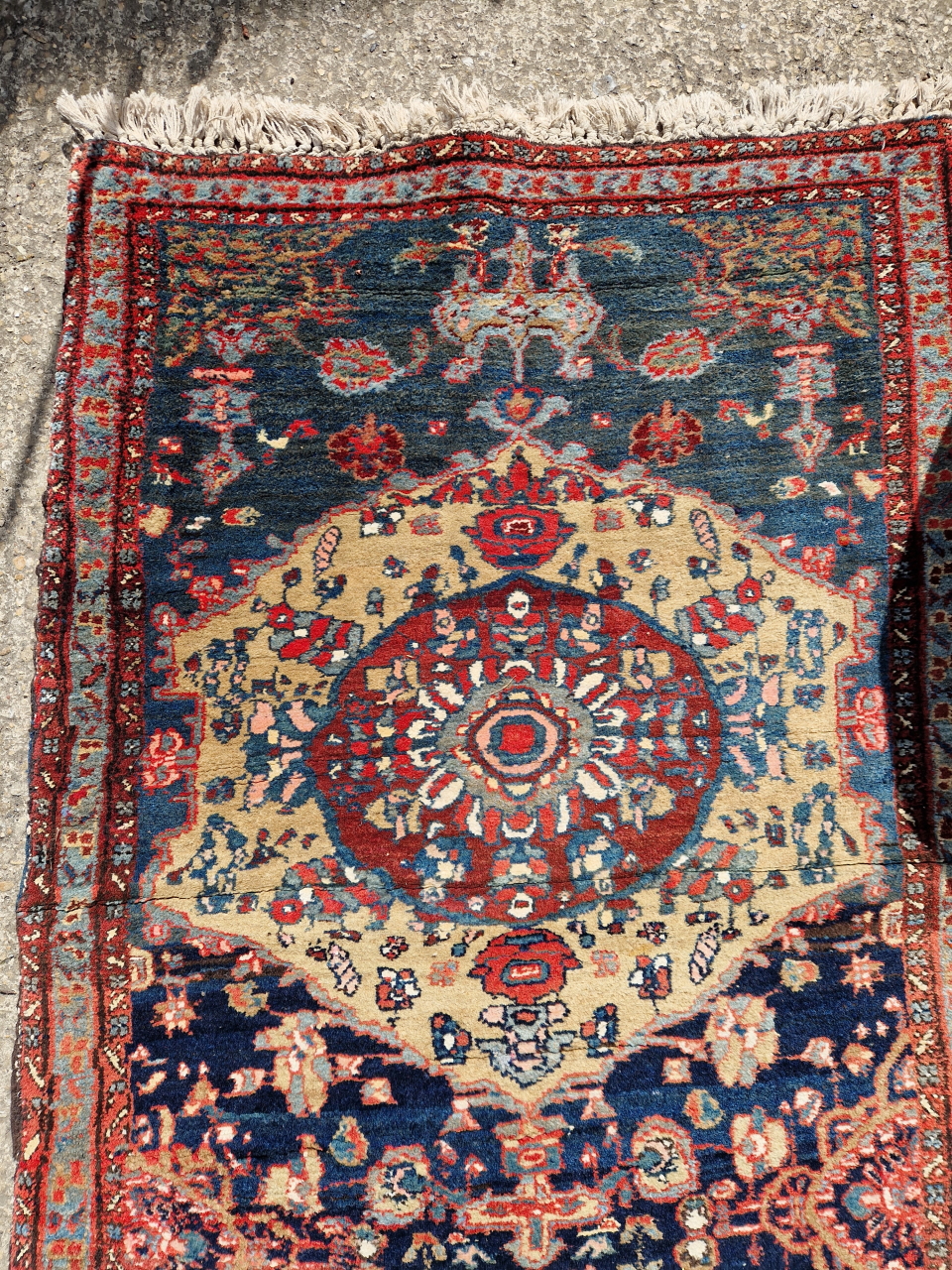 A NEAR PAIR OF PERSIAN TRIBAL COUNTRY HOUSE RUNNERS 530 x 94 cm AND 515 x 101 (2) - Image 6 of 13