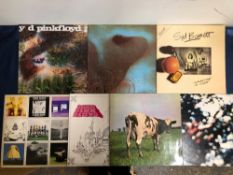 PINK FLOYD - 7 LP RECORDS: A NICE PAIR 2ND SLEEVE, RELICS, ATOM HEART MOTHER, GERMAN PRESSING,