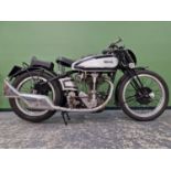 1934 NORTON MODEL 40 350CC ACV 845 -MODIFIED TO 1938 SPECIFICATION- PURCHASED BY OUR VENDOR IN