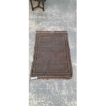 AN ANTIQUE BELOUCH RUG 170 x 116 cm.