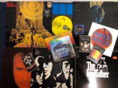 ROCK / POP - 12 LP RECORDS, 6 x 12" SINGLES & 25 x 7" SINGLES & CASSETTES INCLUDING: IRON MAIDEN -