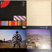 PINK FLOYD - 4 LP RECORDS: THE WALL 2xLP 1ST UK PRESSING, THE FINAL CUT, A MOMENTARY LAPSE OF REASON