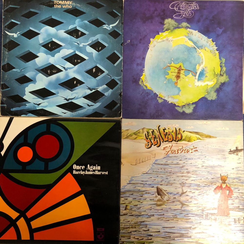 PROG ROCK - 20 LP RECORDS INCLUDING: THE WHO - TOMMY + BOOKLET, YES - TALES FROM TOPOGRAPHIC OCEANS,
