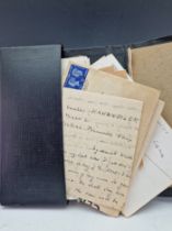 ELLY AND GUSTAV KAHNWEILER: LETTERS SAVED BY ELLY FROM HER HUSBAND WHILE THEY WERE SEPARATELY