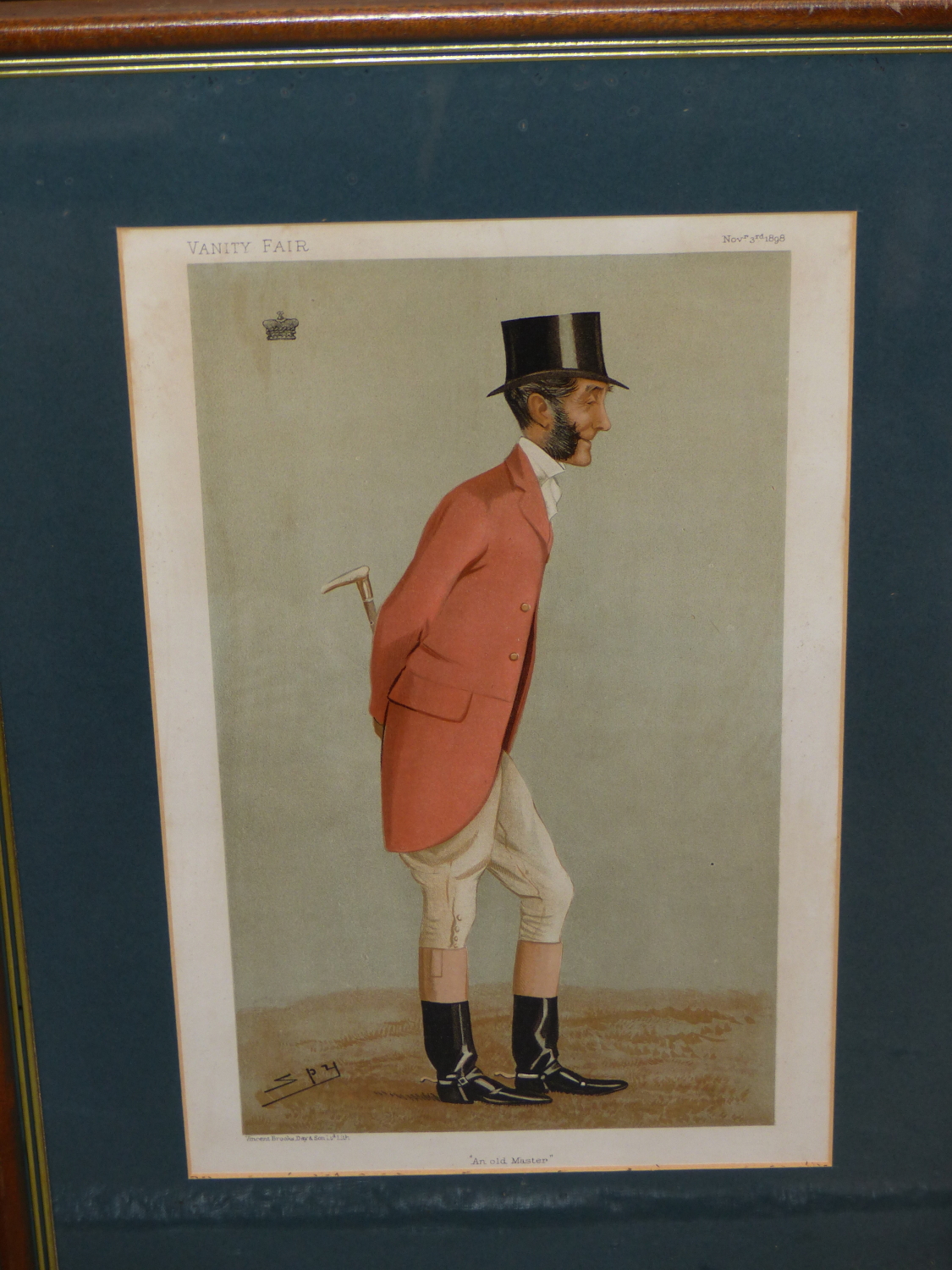 TEN VANITY FAIR PRINTS, MOSTLY SPY AND APE; UNCLE SAM, STATESMEN NO.87, MEN OF THE DAY NO. 1, AN OLD - Image 4 of 11