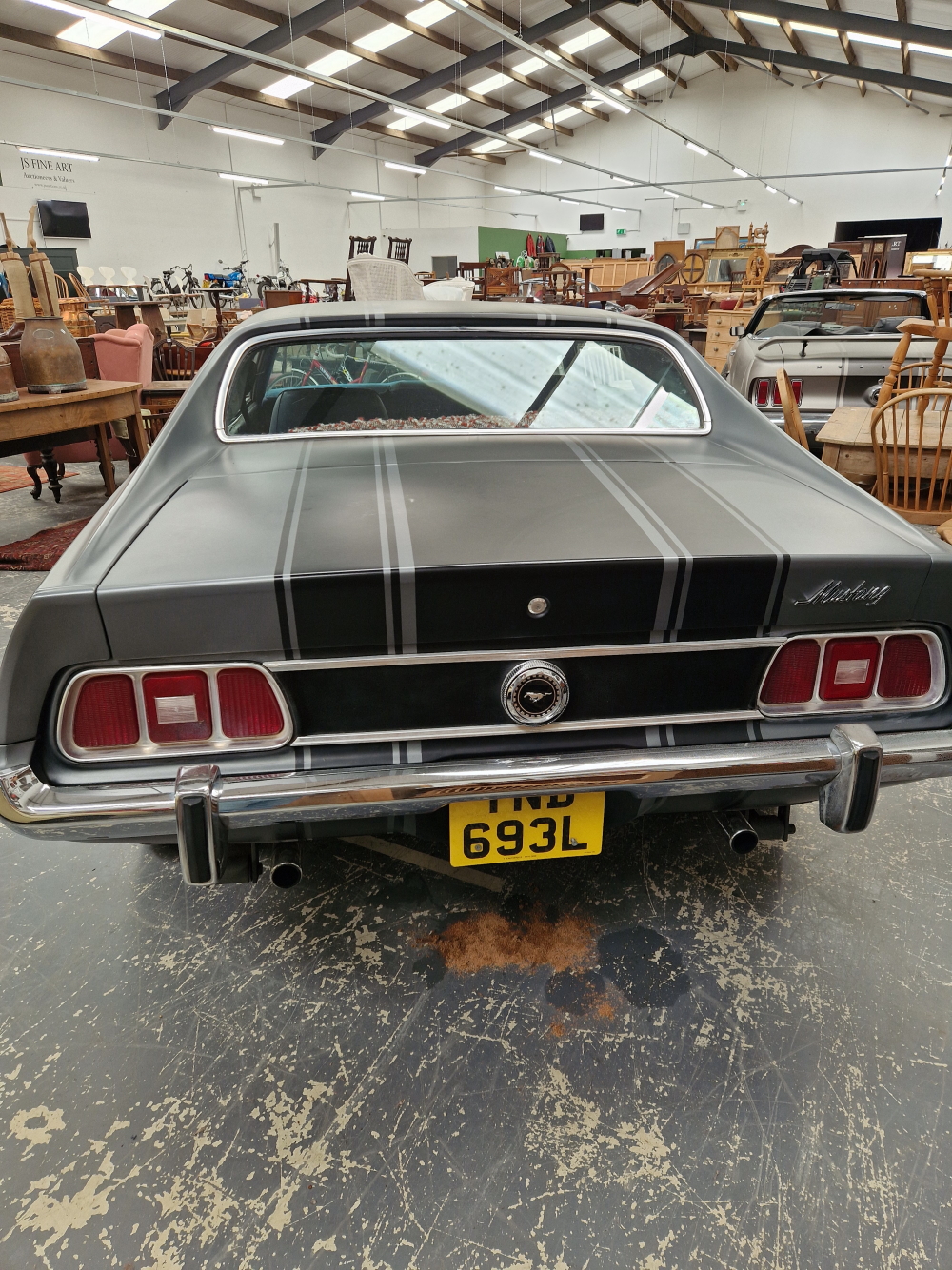 1973 FORD MUSTANG 302 CU.IN. V8 COUPE. EXCELLENT RUNNER AND DRIVER. RECENT FULL REPAINT IN MATTE - Image 46 of 50