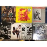 GLAM / INDIE / NEW WAVE - 7 LP RECORDS: MILK 'N' COOKIES ILPS 9320, ELVIS COSTELLO - MY AIM IS