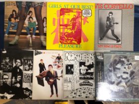 GLAM / INDIE / NEW WAVE - 7 LP RECORDS: MILK 'N' COOKIES ILPS 9320, ELVIS COSTELLO - MY AIM IS