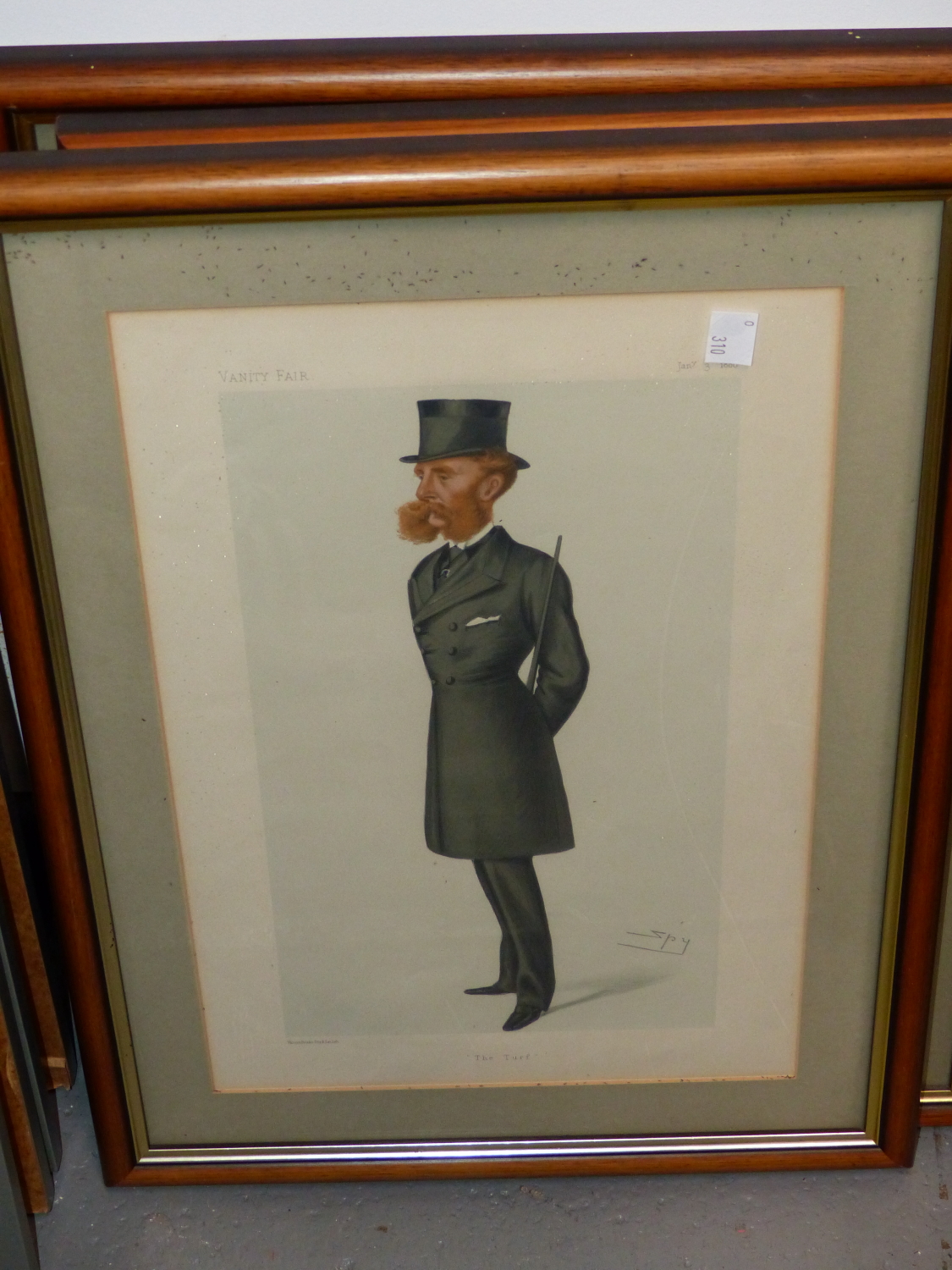 TEN VANITY FAIR PRINTS, MOSTLY SPY AND APE; UNCLE SAM, STATESMEN NO.87, MEN OF THE DAY NO. 1, AN OLD - Image 8 of 11
