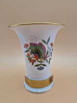 ROD GOULD. A MEISEN PORCELAIN TROPHY VASE PRESENTED TO ROD FOR PRIZE OF HONOUR IN THE EAST GERMAN