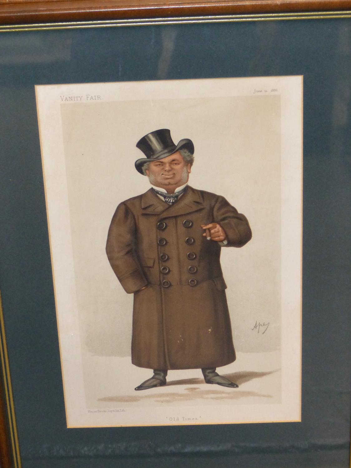 TEN VANITY FAIR PRINTS, MOSTLY SPY AND APE; UNCLE SAM, STATESMEN NO.87, MEN OF THE DAY NO. 1, AN OLD - Image 3 of 11