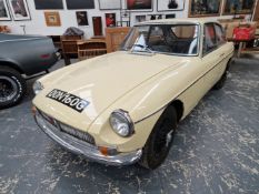 A 1968 MG BGT. SALOON. MOT AND TAX EXEMPT. GOOD RUNNING AND DRIVING CONDITION