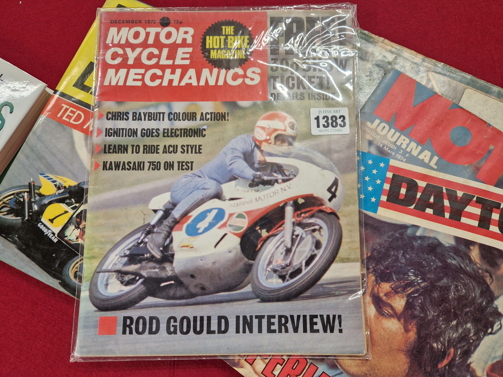 ROD GOULD. BOOKS TO INCLUDE FIFTEEN TIMES , SIGNED BY GIACOMA AGOSTINI. MIKE THE BIKE AGAIN,
