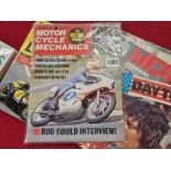 ROD GOULD. BOOKS TO INCLUDE FIFTEEN TIMES , SIGNED BY GIACOMA AGOSTINI. MIKE THE BIKE AGAIN,