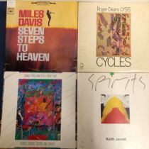 JAZZ - 26 LP RECORDS INCLUDING; MILES DAVIS - SEVEN STEPS TO HEAVEN REISSUE, STILL SEALED & '