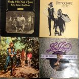 AMERICAN 70s ROCK - 27 LP RECORDS INCLUDING: CREEDENCE CLEARWATER REVIVAL - GREEN RIVER & OTHERS,