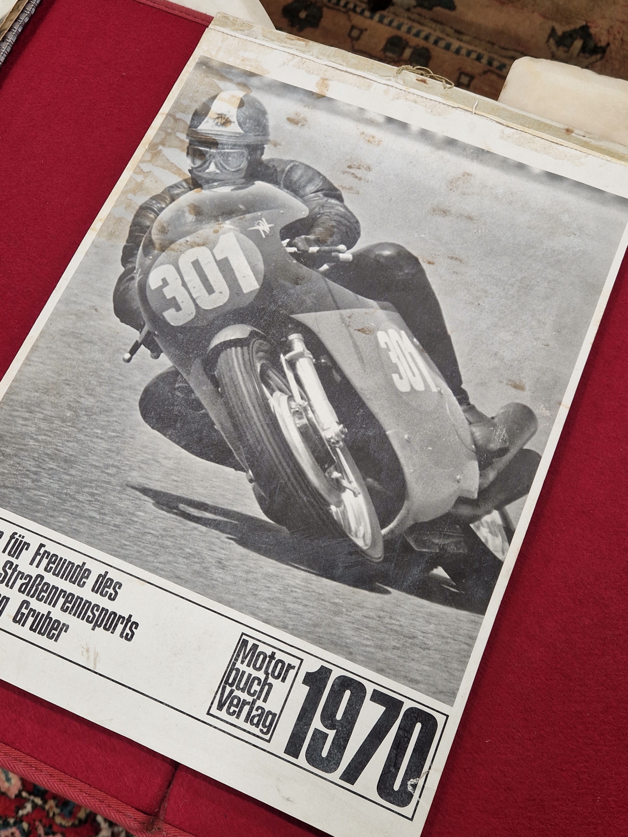 ROD GOULD. MOTOR RACING RELATED CALANDERS 1970-2009 EACH SHOWING FAMOUS RACERS OF THE TIME - Image 2 of 9