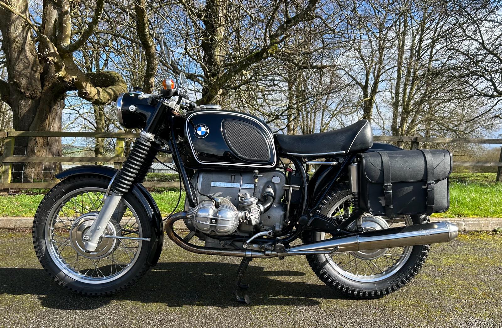 A BMW R75/5 MOTORCYCLE .1971. 72452 MILES. EXCELLENT WELL RESTORED CONDITION, V5, MOT AND TAX - Image 12 of 17