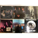 THE ROLLING STONES - 6 LP RECORDS: 1ST LP 2ND PRESSING MONO, No 2 1ST PRESSING MONO ('BLIND MAN'