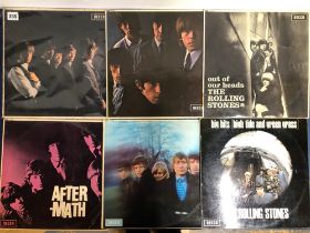 THE ROLLING STONES - 6 LP RECORDS: 1ST LP 2ND PRESSING MONO, No 2 1ST PRESSING MONO ('BLIND MAN'
