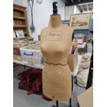 A VINTAGE DRESSMAKERS DUMMY