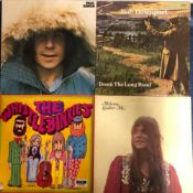 FOLK/FOLK ROCK - APPROX 65 LP RECORDS, INCLUDING - DONOVAN, PAUL SIMON, LINDISFARNE, MADDY PRIOR