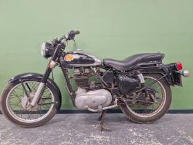 ROYAL ENFIELD BULLET 350CC MOTORCYCLE c.1993 K976ULI C/W V5