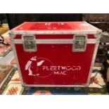 FLEETWOOD MAC FLIGHT CASE - BELONGING TO CHRISTINE McVIE. MADE TO HOLD A MIDI KEYBOARD, 4