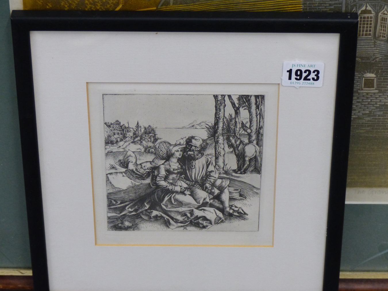 AFTER ALBRECHT DURER, GERMAN 1471-1528. LES OFFRES D'AMOUR (1495). PHOTOGRAVURE ON LAID PAPER, 16 - Image 3 of 3