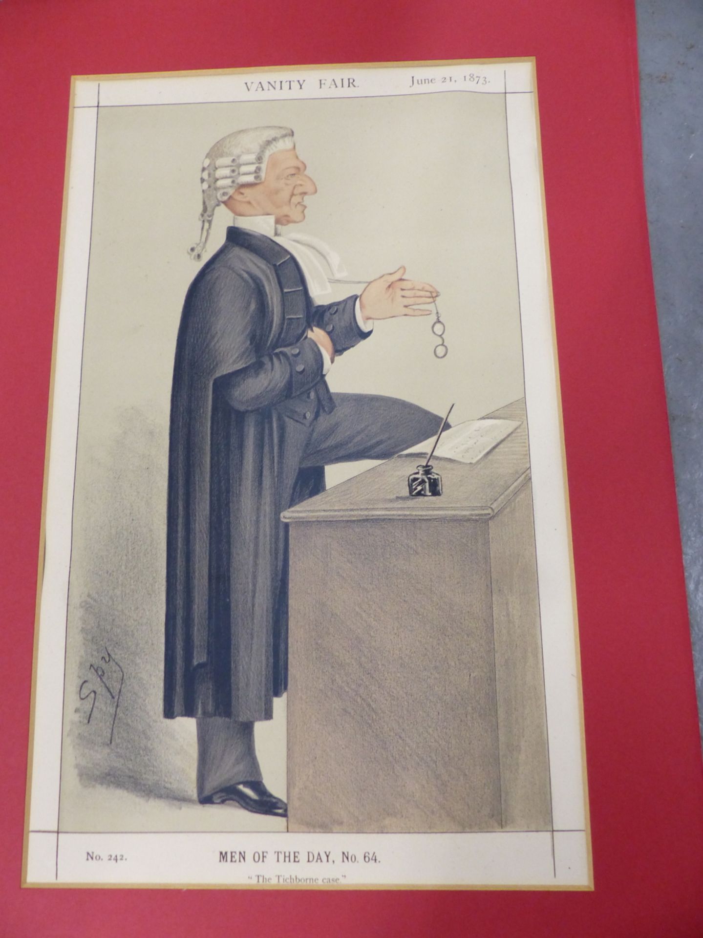SIX UNFRAMED PRINTS TO INCLUDE VANITY FAIR. (6) - Image 6 of 9