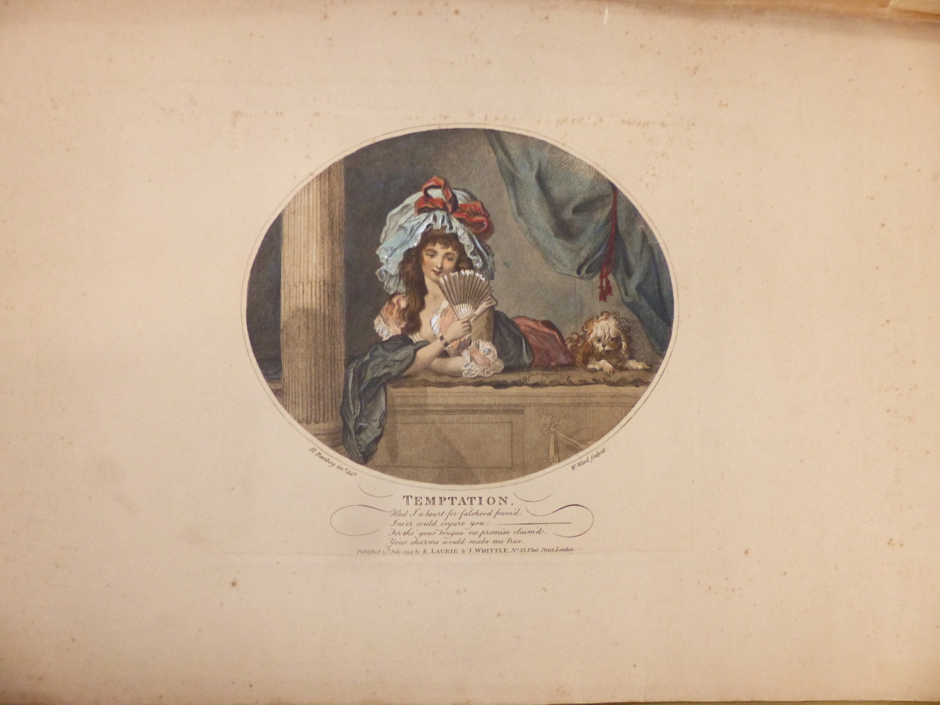 FOLIO FOLDER CONTAINING A QUANTITY OF UNFRAMED 18TH-19THC. ENGRAVINGS - Image 7 of 29