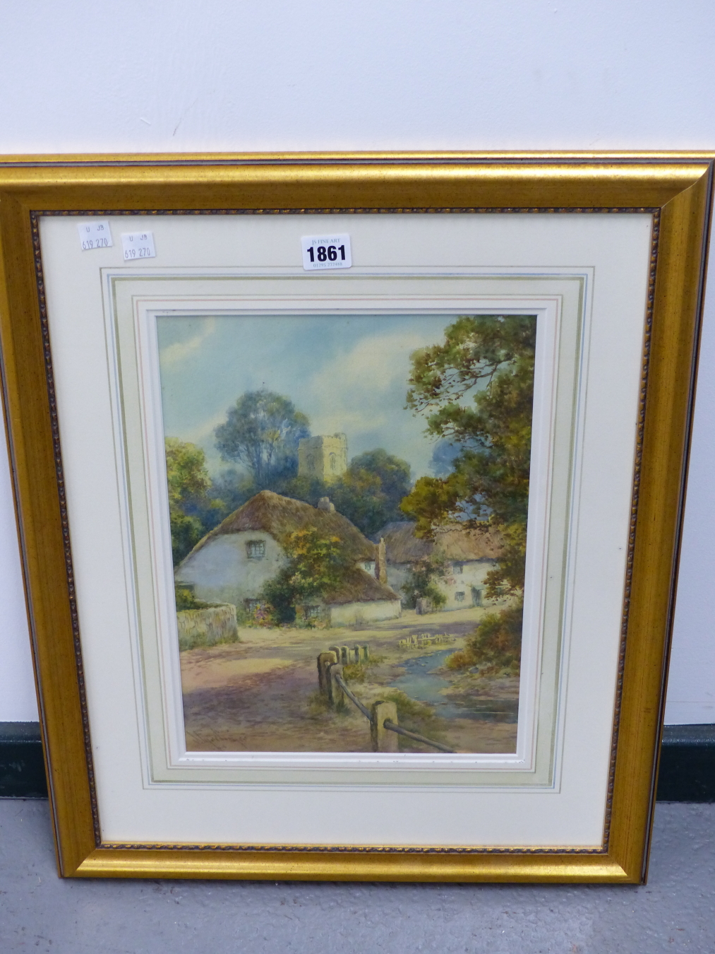 LEWIS MORTIMER (19TH/20TH CENTURY), SHIP INN, PORLOCK, SIGNED, WATERCOLOUR, 25 X 35CM, TOGETHER WITH - Image 11 of 14