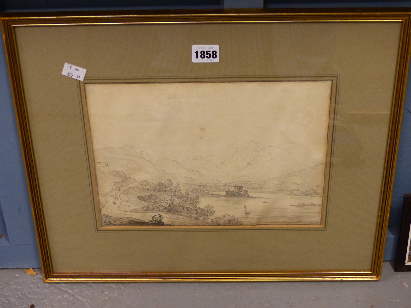 GEORGE ERNEST HOWMAN (C.1797-1878), LOCH AWE WITH KILCHURN CASTLE AND ...