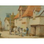 LEWIS MORTIMER (19TH/20TH CENTURY), SHIP INN, PORLOCK, SIGNED, WATERCOLOUR, 25 X 35CM, TOGETHER WITH