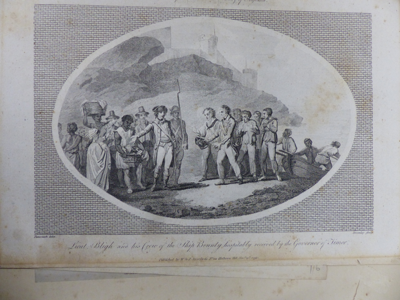 FOLIO FOLDER CONTAINING A QUANTITY OF UNFRAMED 18TH-19THC. ENGRAVINGS - Image 22 of 29