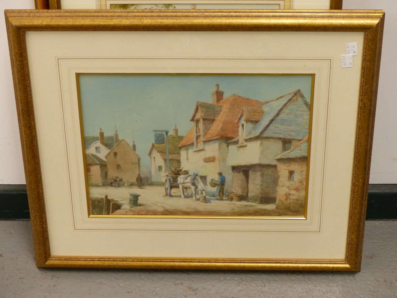 LEWIS MORTIMER (19TH/20TH CENTURY), SHIP INN, PORLOCK, SIGNED, WATERCOLOUR, 25 X 35CM, TOGETHER WITH - Image 3 of 14