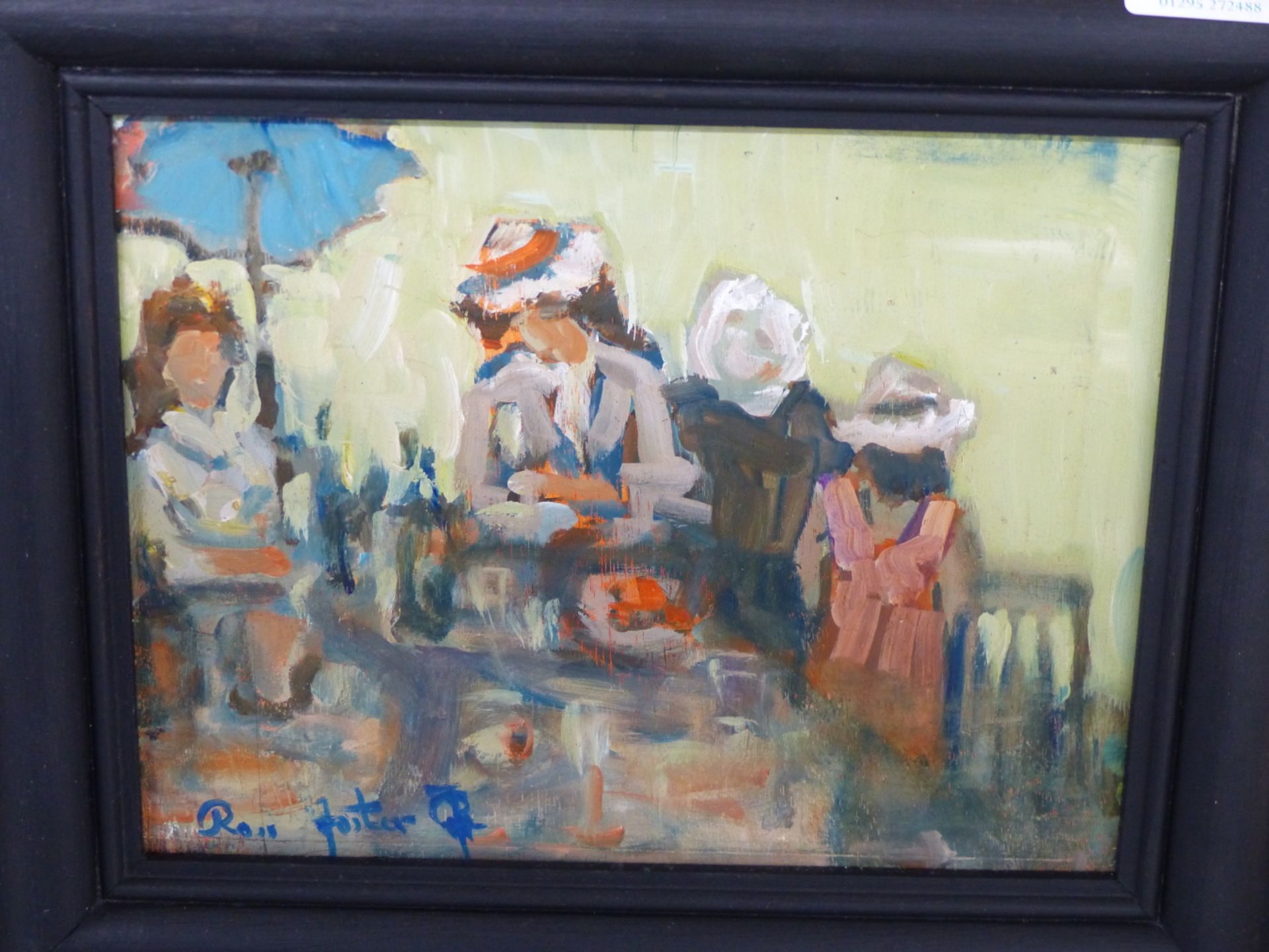 ROSS FOSTER (BBC ARTIST OF THE YEAR), 20THC BRITISH. CONTEMPORARY IMPRESSIONIST DEPICTION OF AN