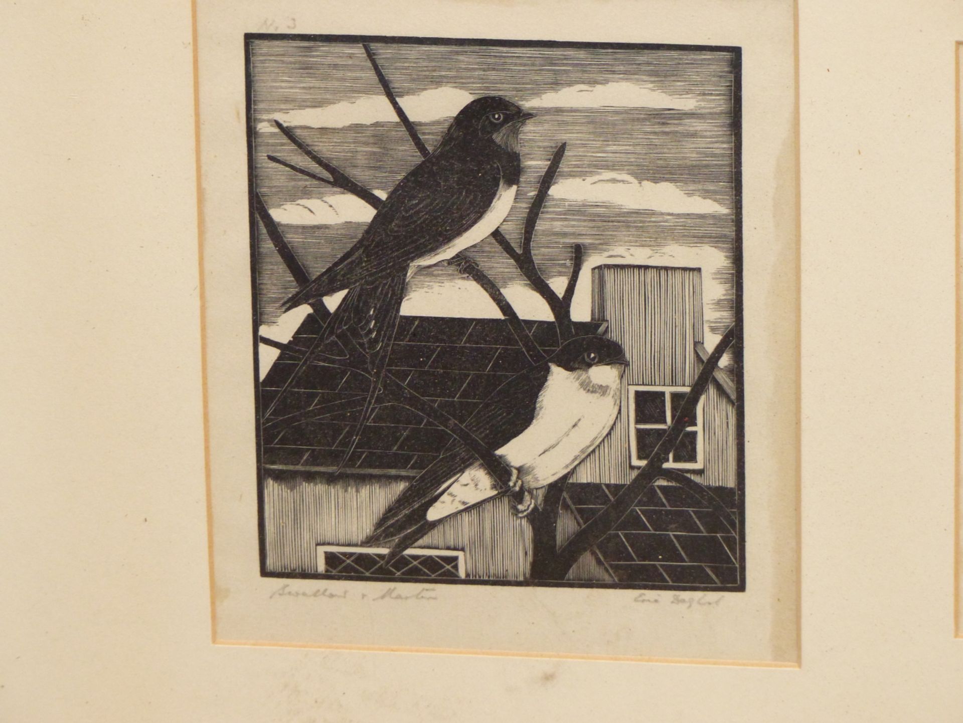 ERIC FITCH DAGLISH (1894-1964), A SET OF SIX BOOK ILLUSTRATIONS, "SWALLOW & MARTIN", "TEAL", SEDGE - Image 2 of 8
