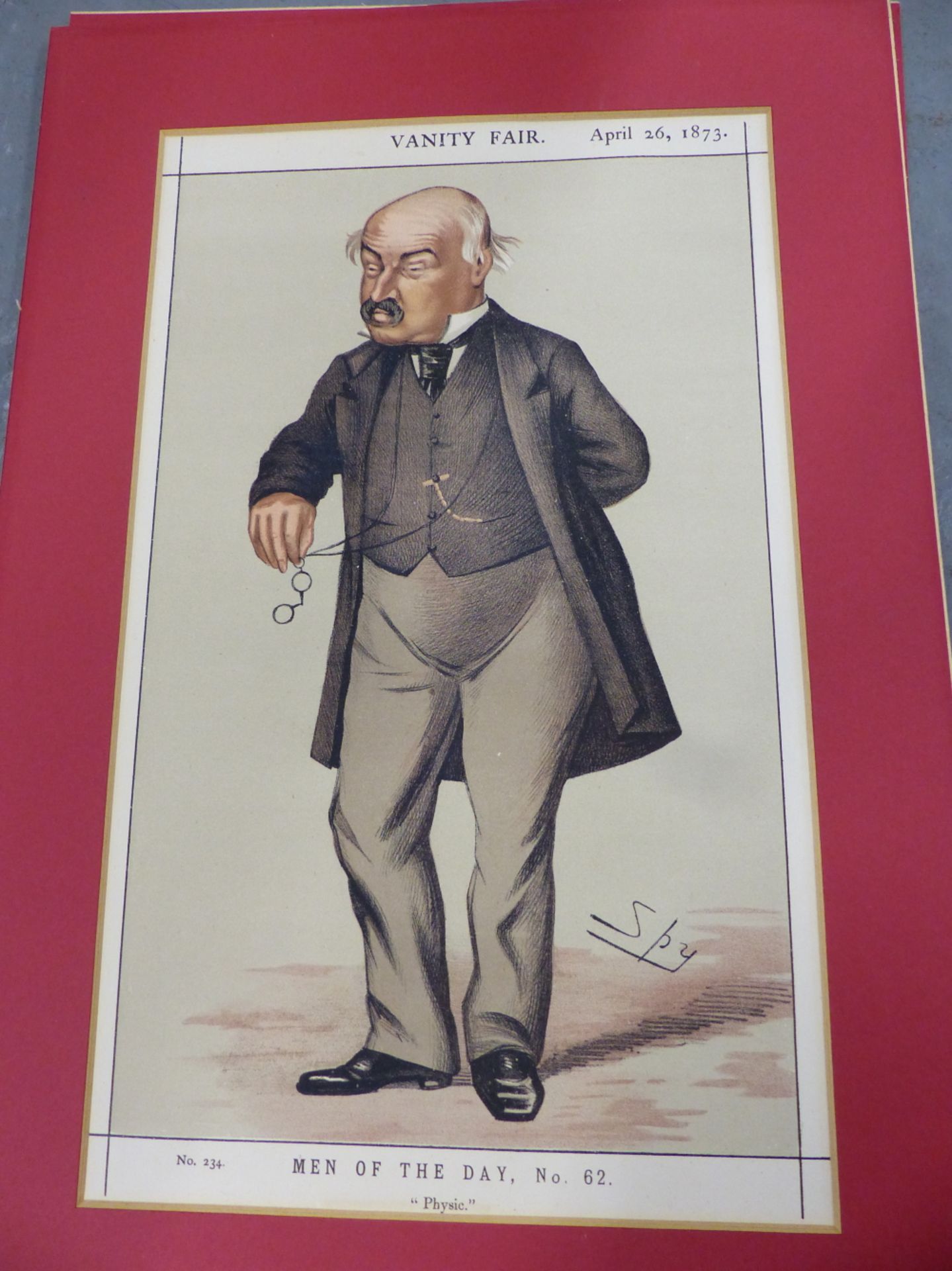 SIX UNFRAMED PRINTS TO INCLUDE VANITY FAIR. (6) - Image 5 of 9